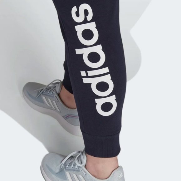 ESSENTIALS FRENCH TERRY LOGO PANTS (PLUS SIZE) - Picture 6 of 6